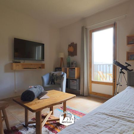 לס אנגל Le Petit Ours & Le Petit Cerf - Studios Vue Lac & Montagnes מראה חיצוני תמונה